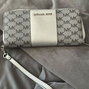 Michael Joes silver wallet